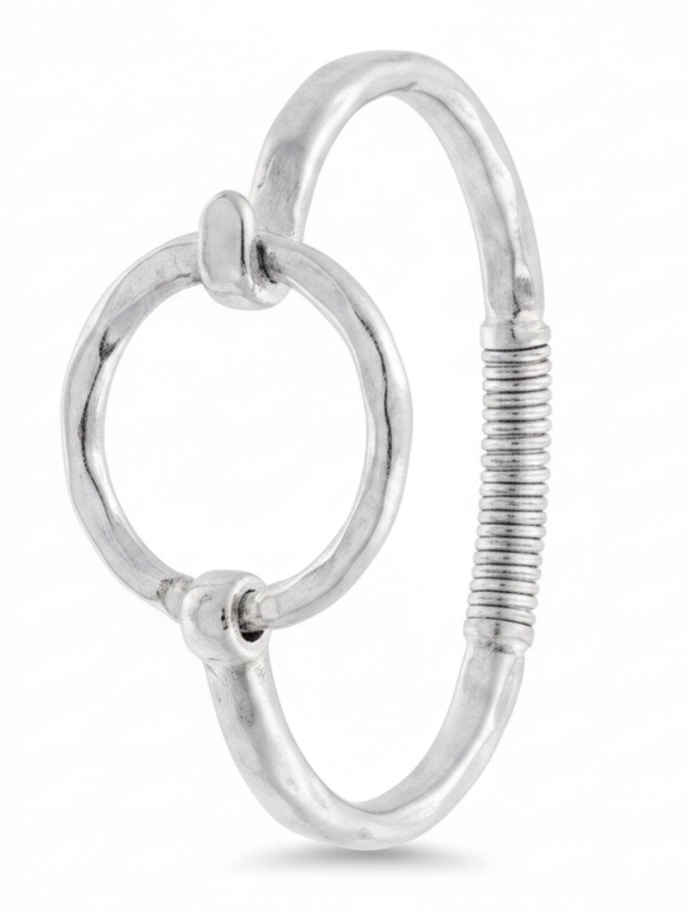 Womens Silver Bracelet Non-Tarnish Bangle